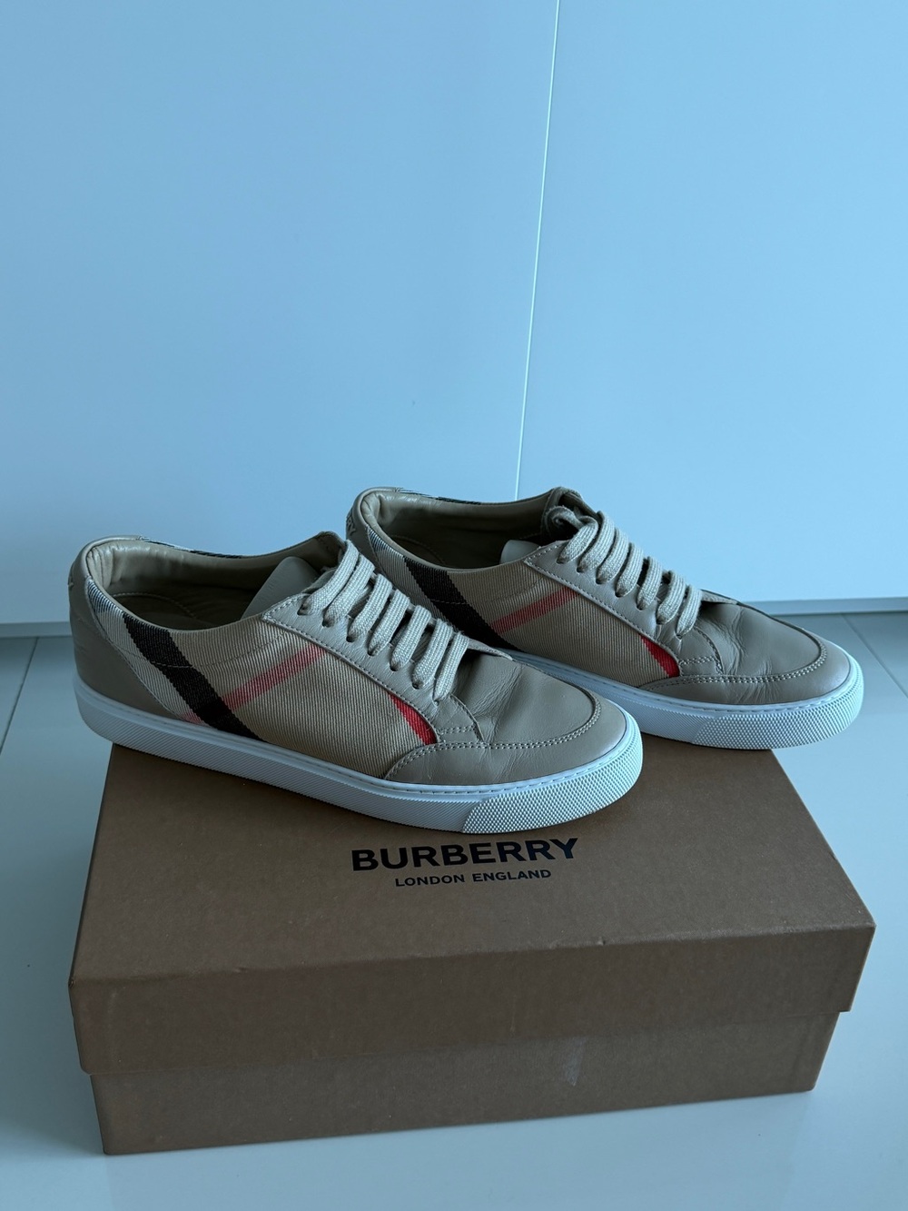 Burberry Low Top Sneaker Size 39